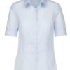 Womens Blouse Modern Fit Shortsleeve Seidensticker - light blue