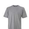 Basic T Shirt James & Nicholson - grey heather