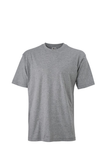 Basic T Shirt James & Nicholson - grey heather
