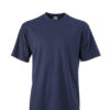 Basic T Shirt James & Nicholson - navy