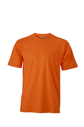 Basic T Shirt James & Nicholson - orange