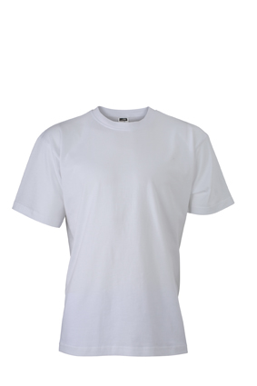 Basic T Shirt James & Nicholson - white
