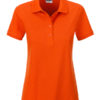 Ladies Basic Polo James & Nicholson - dark orange