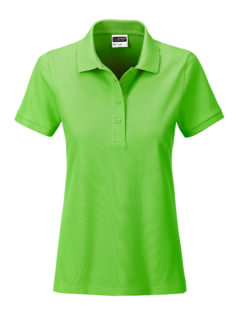 Ladies Basic Polo James & Nicholson - lime green