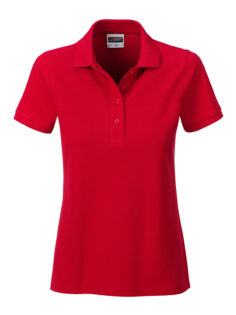 Ladies Basic Polo James & Nicholson - red