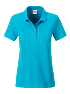 Ladies Basic Polo James & Nicholson - turquoise