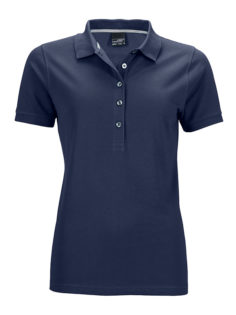 Ladies Pima Polo James & Nicholson - navy