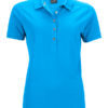 Ladies Pima Polo James & Nicholson - regatta blue