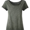 Ladies Slub T James & Nicholson - dusty olive