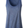 Ladies Slub Top James & Nicholson - denim