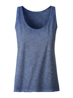 Ladies Slub Top James & Nicholson - denim