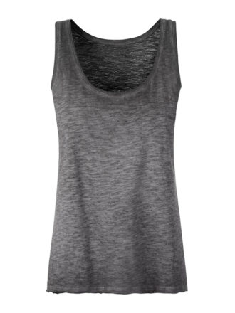 Ladies Slub Top James & Nicholson - graphite