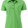 Ladies Traditional Polo James & Nicholson - lime green