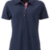 Ladies Traditional Polo James & Nicholson - navy