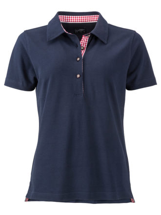 Ladies Traditional Polo James & Nicholson - navy