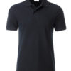 Mens Basic Polo James & Nicholson - black