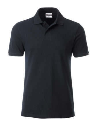 Mens Basic Polo James & Nicholson - black