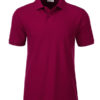 Mens Basic Polo James & Nicholson - wine