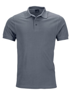 Mens Pima Polo James & Nicholson - carbon