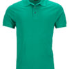 Mens Pima Polo James & Nicholson - irish green