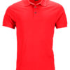 Mens Pima Polo James & Nicholson - light-red