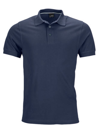 Mens Pima Polo James & Nicholson - navy