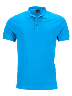 Mens Pima Polo James & Nicholson - regatta blue