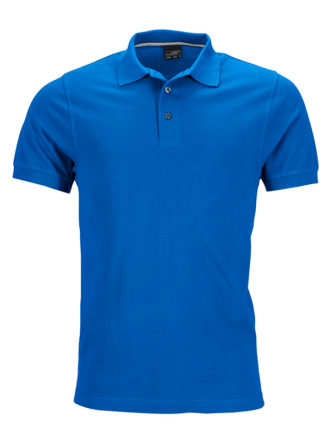 Mens Pima Polo James & Nicholson - royal