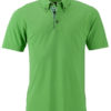 Mens Traditional Polo James & Nicholson - lime green