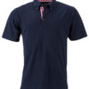 Mens Traditional Polo James & Nicholson - navy