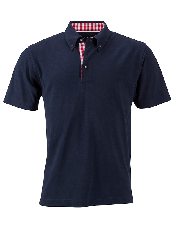 Mens Traditional Polo James & Nicholson - navy