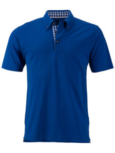 Mens Traditional Polo James & Nicholson - royal