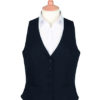 One Collection Luna Waistcoat Brook Taverner - black