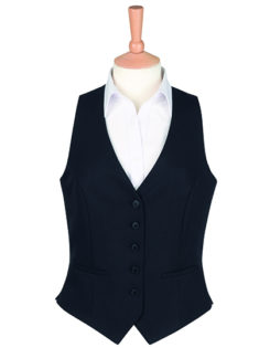 One Collection Luna Waistcoat Brook Taverner - black