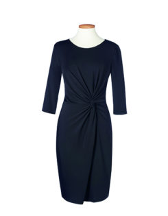 One Collection Neptune Dress Brook Taverner - black