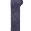 Slim Knitted Tie Premier - steel grey