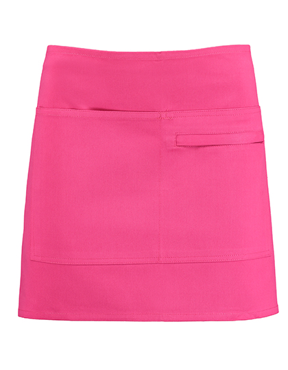 Bar Apron Short Bargear - raspberry Bar Apron Short Bargear - raspberry