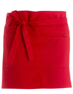 Bar Apron Short Bargear - red