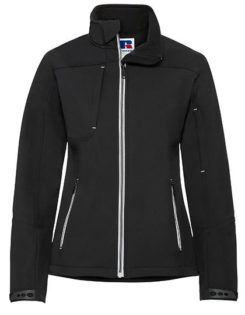 Ladies Bionic Softshell Jacket Russell - black