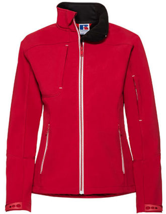 Ladies Bionic Softshell Jacket Russell - classic red