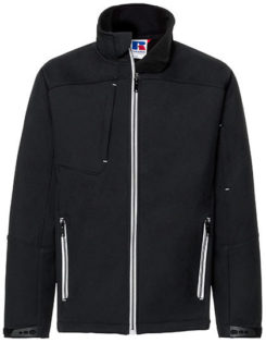 Mens Bionic Softshell Jacket Russell - black