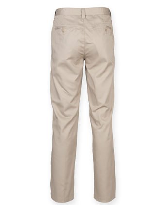 Mens Chino Trousers Henbury - hinten