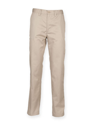 Mens Chino Trousers Henbury - stone