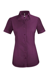 Greiff Bluse Kurzarm - brombeere