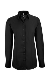 Greiff Bluse Langarm - schwarz