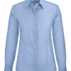 Greiff Premium Bluse Regular Fit - fil a fil bleu