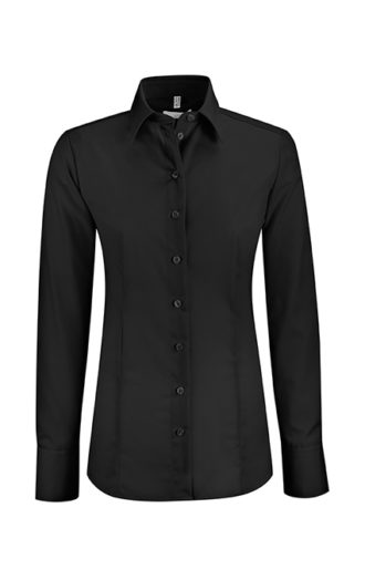 Greiff Premium Bluse Regular Fit - schwarz