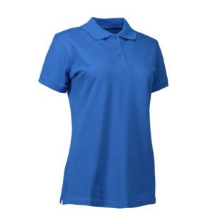 Stretch Poloshirt Damen Identity - azur