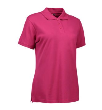 Stretch Poloshirt Damen Identity - cerise