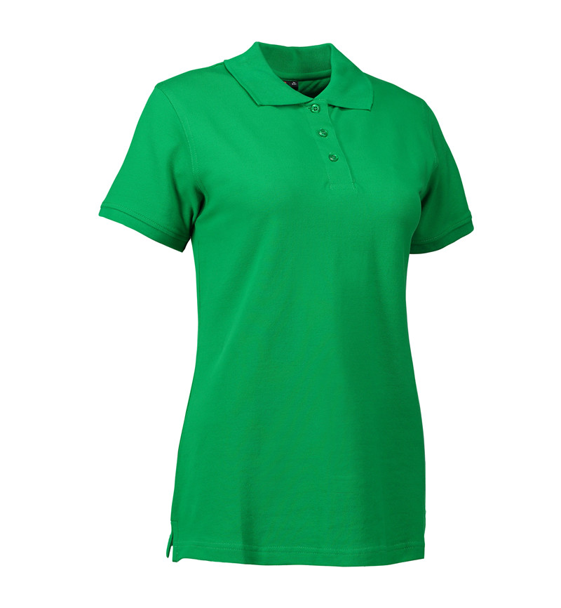 Stretch Poloshirt Damen Identity - grün